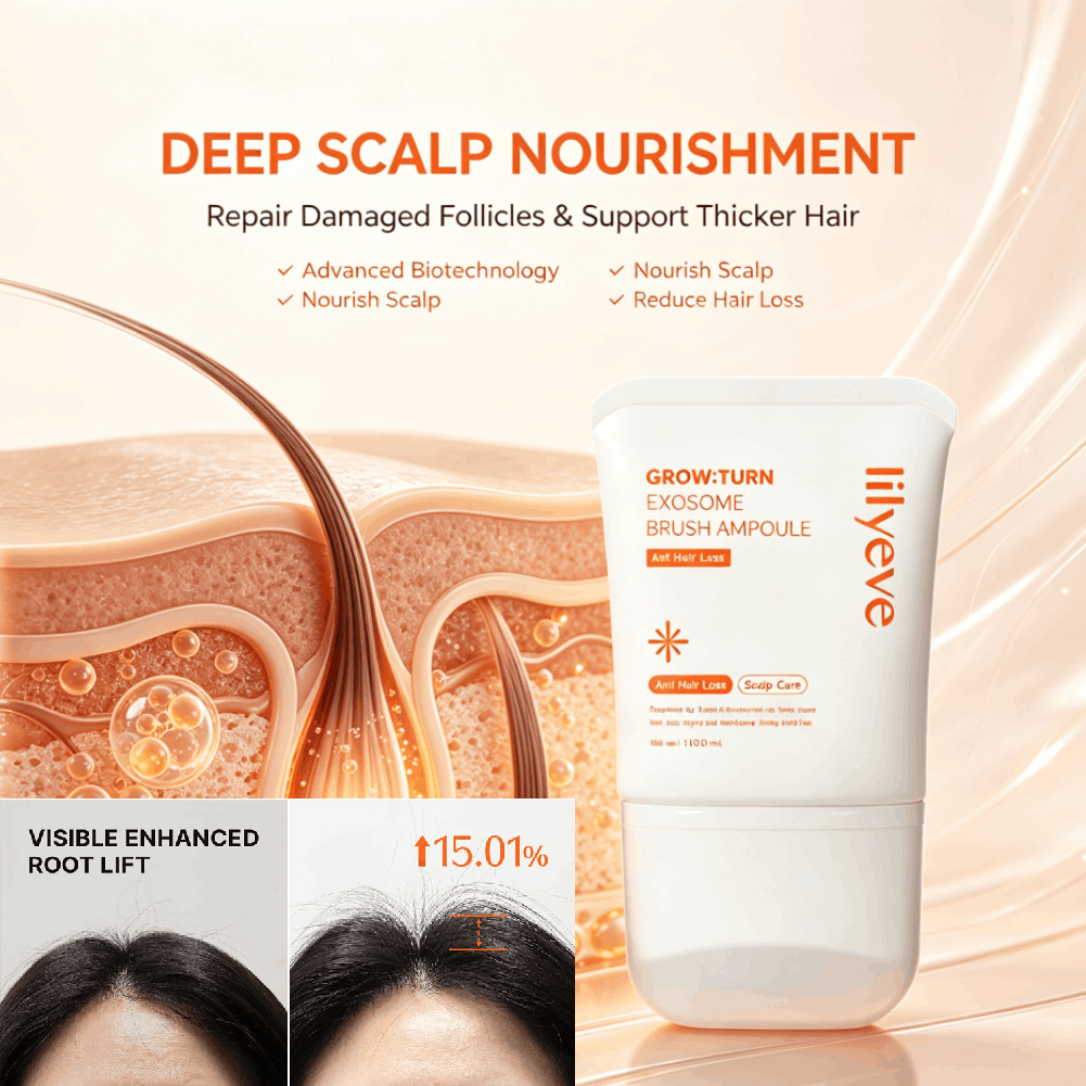 Exosome Serum Ampoule - Lilyeve Growturn Exosome Brush Ampoule Scalp