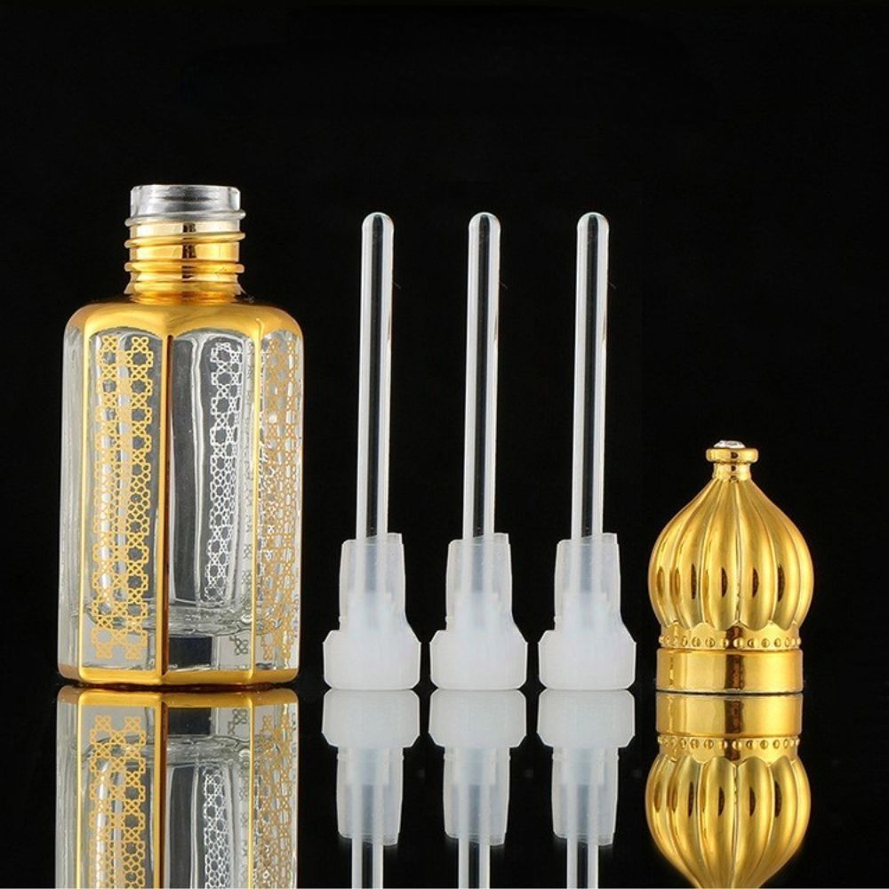 Luxury Skincare Oil - Sample Vial Electroplating Mini Dropper Bottles