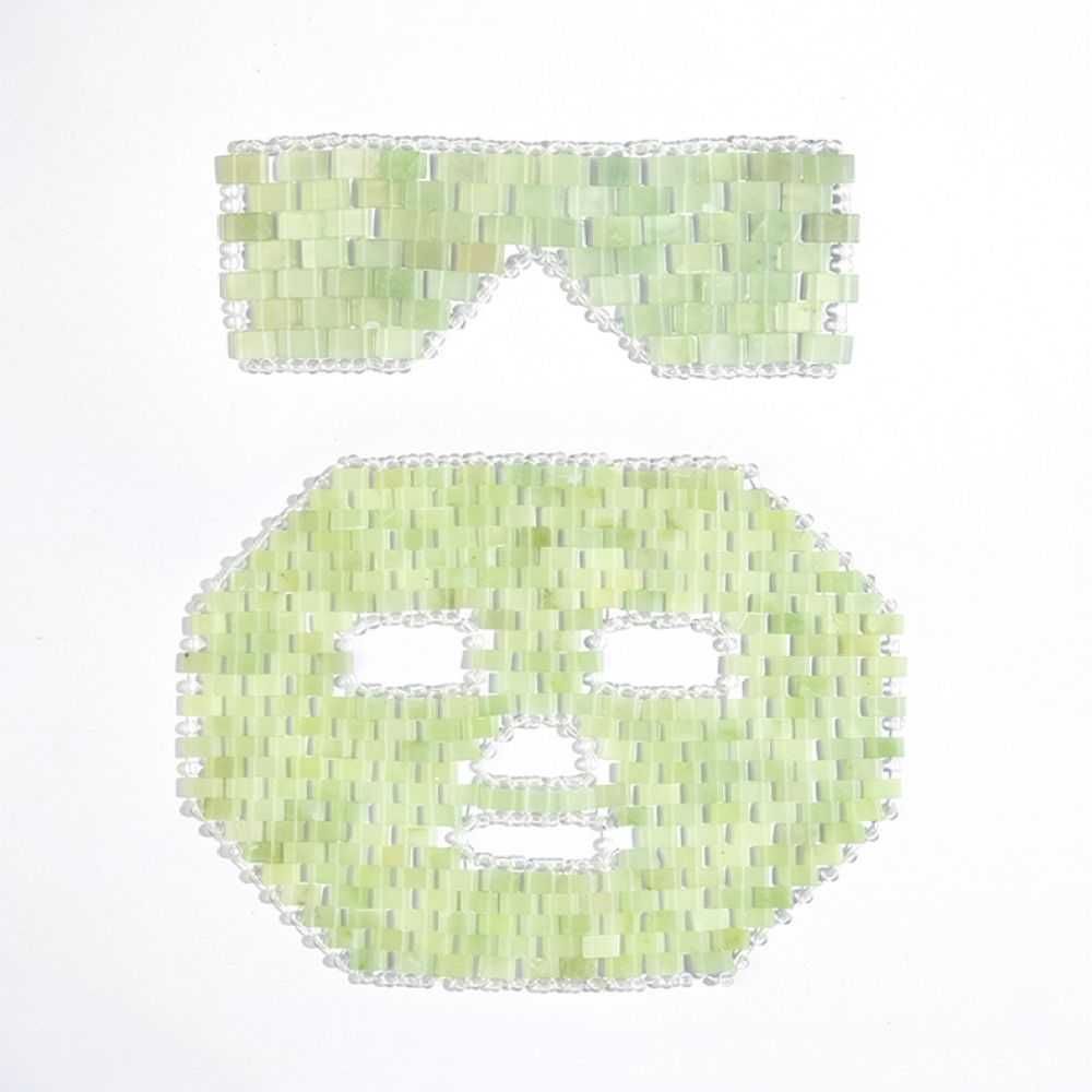 Luxury Skincare Daily - Hand Woven Xiu Jade Eye Patch
