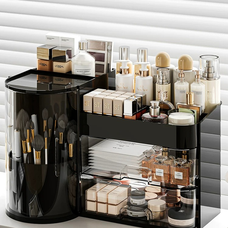 Luxury Skincare Daily - Luxury Dustproof Cosmetic Box Large Drawer