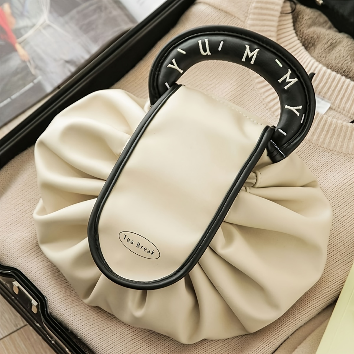 Luxury Skincare Set - High-End Makeup Bag, Toiletry Bag, Large-Capacity