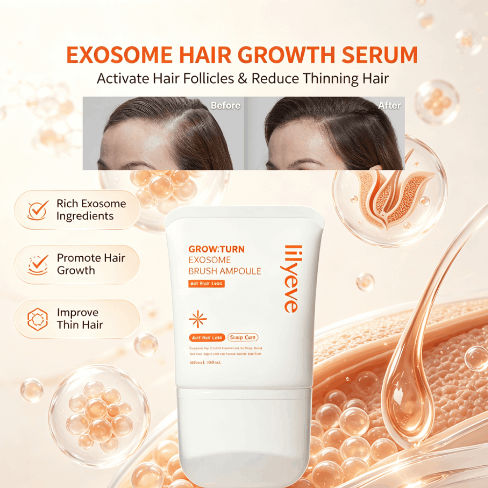 Lilyeve Growturn Exosome Brush - огляд і ціна Exosome Serum Ampoule