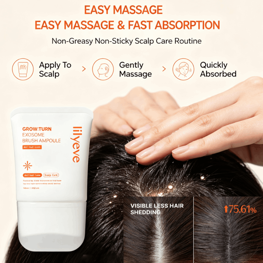 Lilyeve Growturn Exosome Brush - огляд і ціна Exosome Serum Ampoule