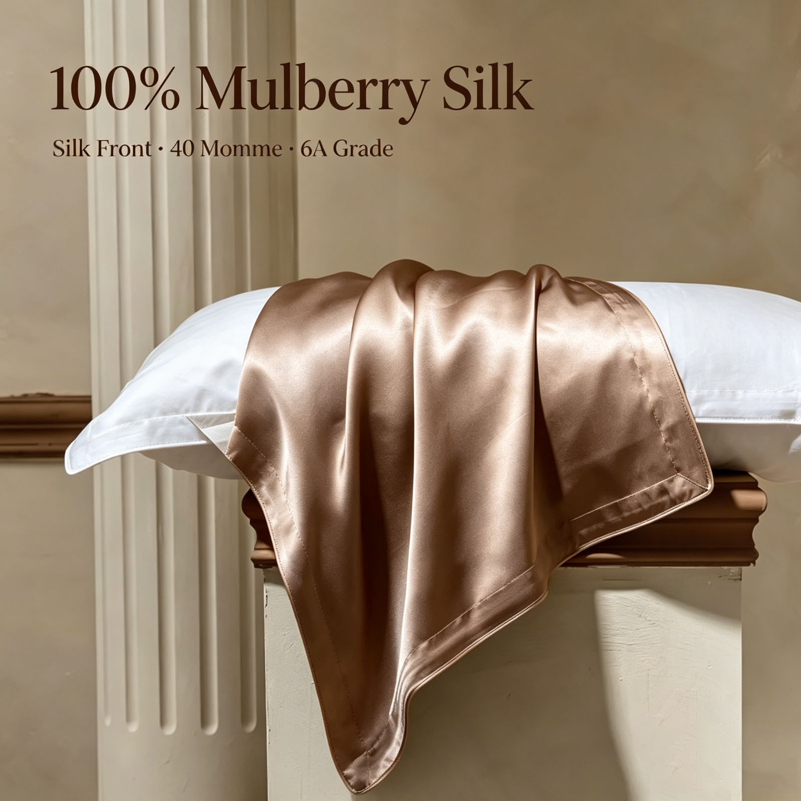 2 Pcs Silk Pillowcase Queen Si - огляд і ціна Luxury Skincare Set