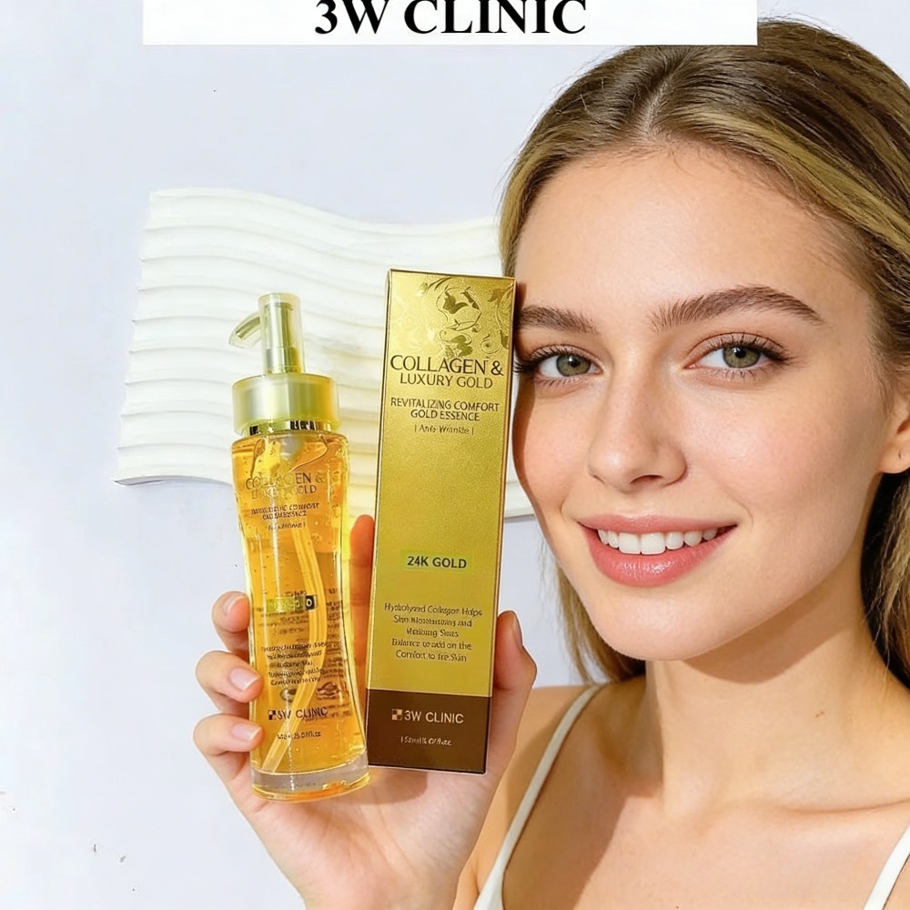 3WCLINIC Collagen & Luxury Gol - огляд і ціна Luxury Skincare Korea