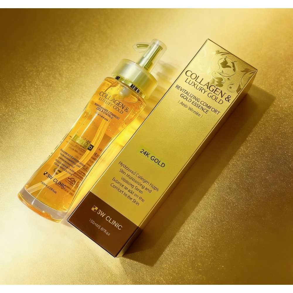 3WCLINIC Collagen & Luxury Gol - огляд і ціна Luxury Skincare Korea