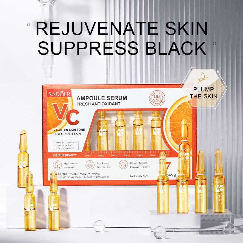 7pcs/Kit SADOER Ampoule Vitami - огляд і ціна Exosome Serum Ampoule